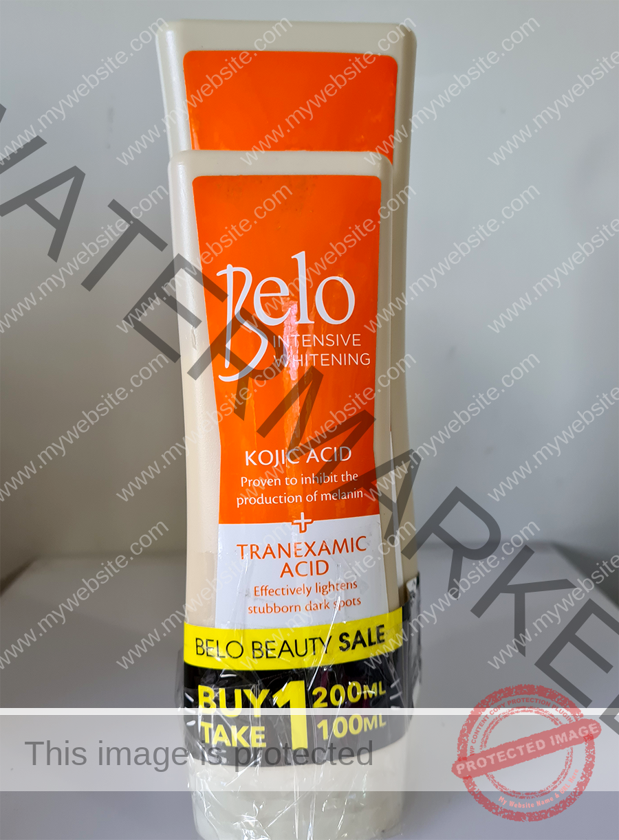 Belo Intensive Whitening Kojic Acid + Tranexamic Acid Lotion Eve's Shoppe