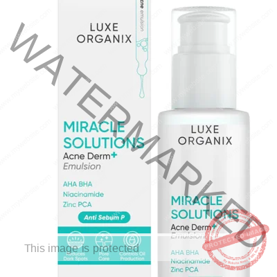 Luxe Organix Miracle Solutions AHA/BHA Acne Derm+ Emulsion 80ml