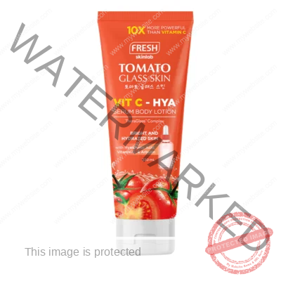 FRESH Tomato Glass Skin Vit C - Hya Serum Body Lotion 330ml