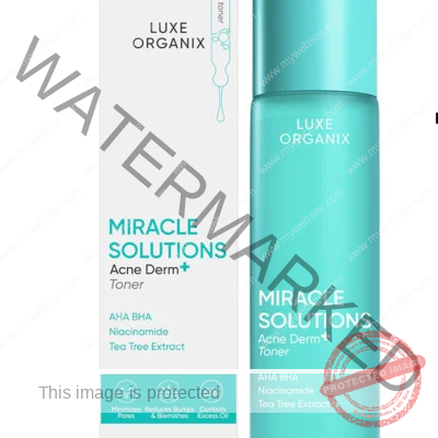 LUXE ORGANIX Miracle Solutions Acne Derm + Toner 150ml