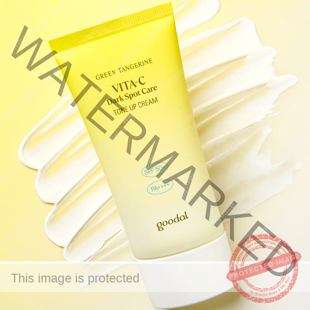 GOODALL GREEN TANGERINE VITA C DARK SPOT CARE TONE UP CREAM SPF50+ BROAD SPECTRUM 50ML - Image 2