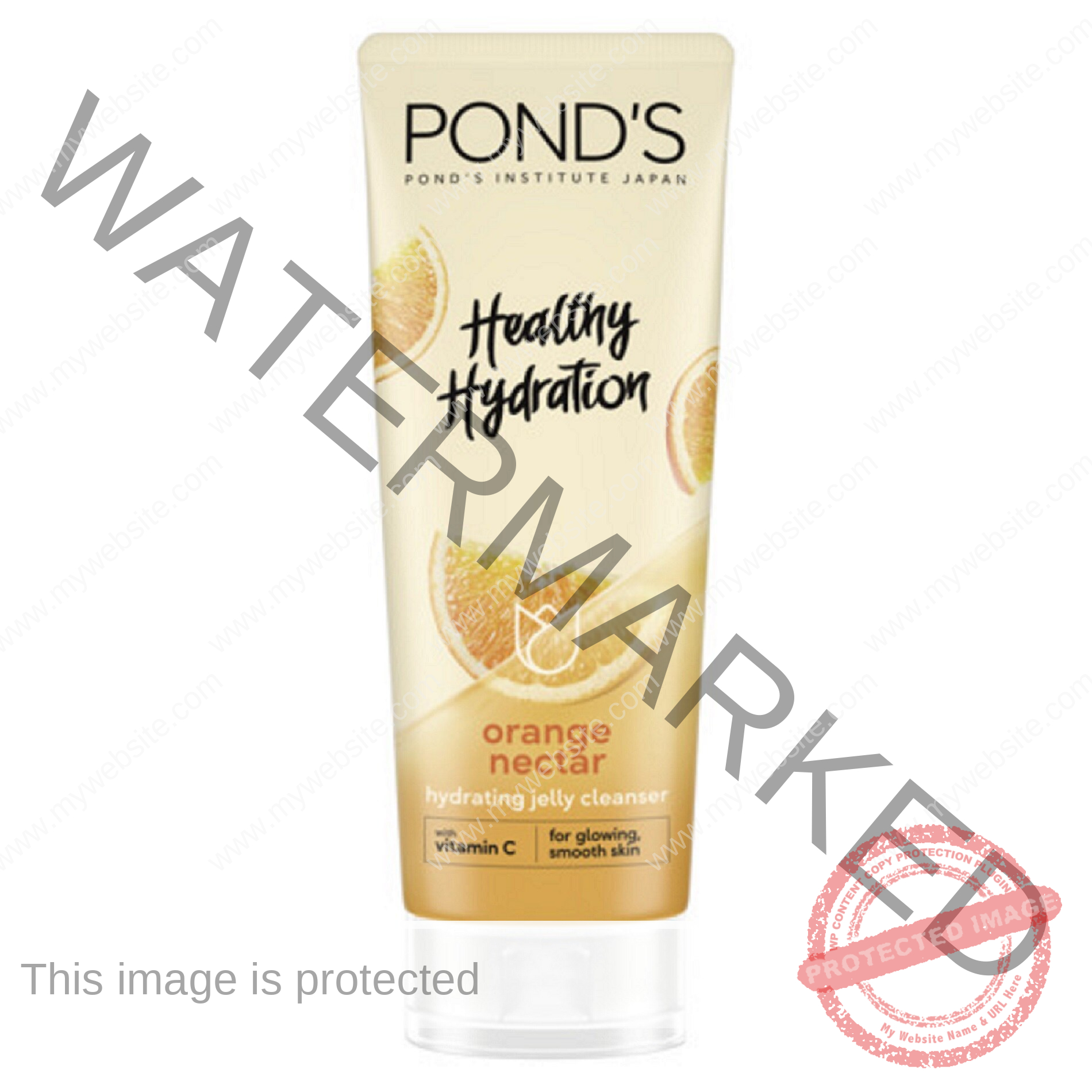 Ponds Healthy Hydration Orange Nectar Hydrating Jelly Cleanser with Vitamin C 50g Eve's Shoppe