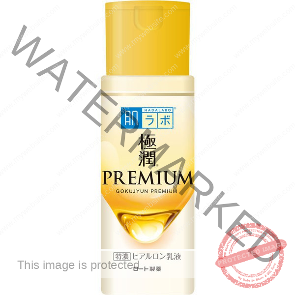 HADA LABO Gokujyun Premium Hyaluronic Acid Milk Emulsion & Toner Lotion - Image 3