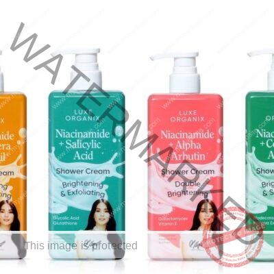 Luxe Organix Niacinamide + Centella Asiatica Brightening and Soothing Shower Cream Body Wash