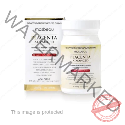 MOSBEAU Placenta Advanced Supplement (60 tablets, 650mg)