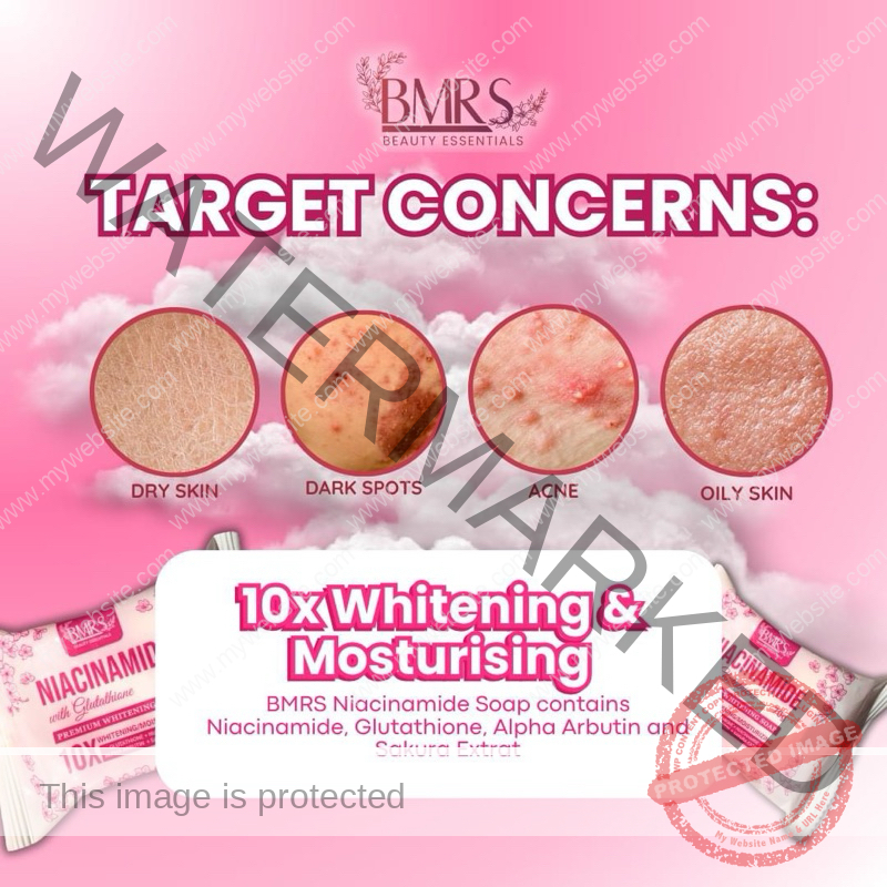 BMRS Niacinamide with Gluthatione soap 70g - Image 2