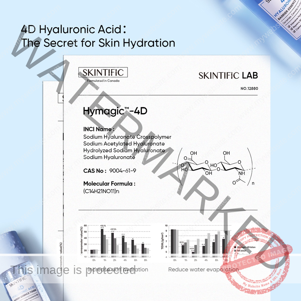 Skintific 4D Hyaluronic Acid Barrier Essence Toner Hydrating Toner Ceramide Centella Toner (100ml) - Image 6