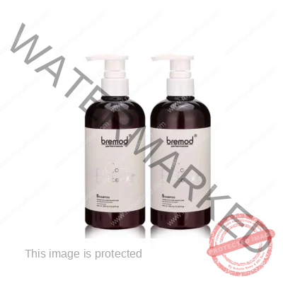 Bremod Cocoa Butter shampoo Nourish and repair damaged hair make hair look shiny and smooth 400ml