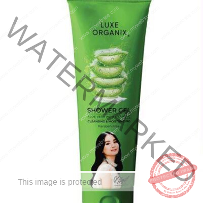 Luxe Organix Shower Gel Aloe Vera with Vitamin C Cleansing & Moisturuzing 230g