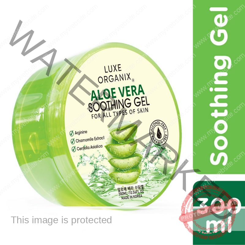 Luxe Organix Soothing Gel Tub/300ML - Image 2