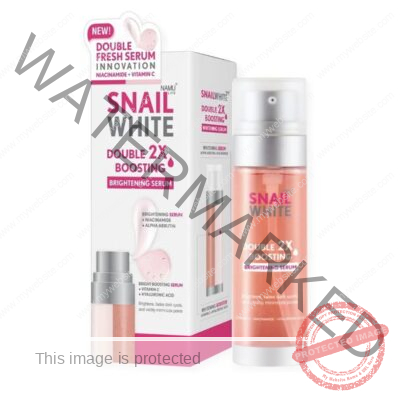 Snail white Double Boosting Whitening Serum 80ml