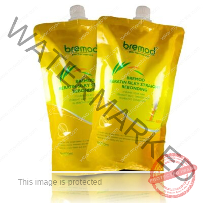 Bremod Keratin Silky Straight Rebonding Set 800ml x2