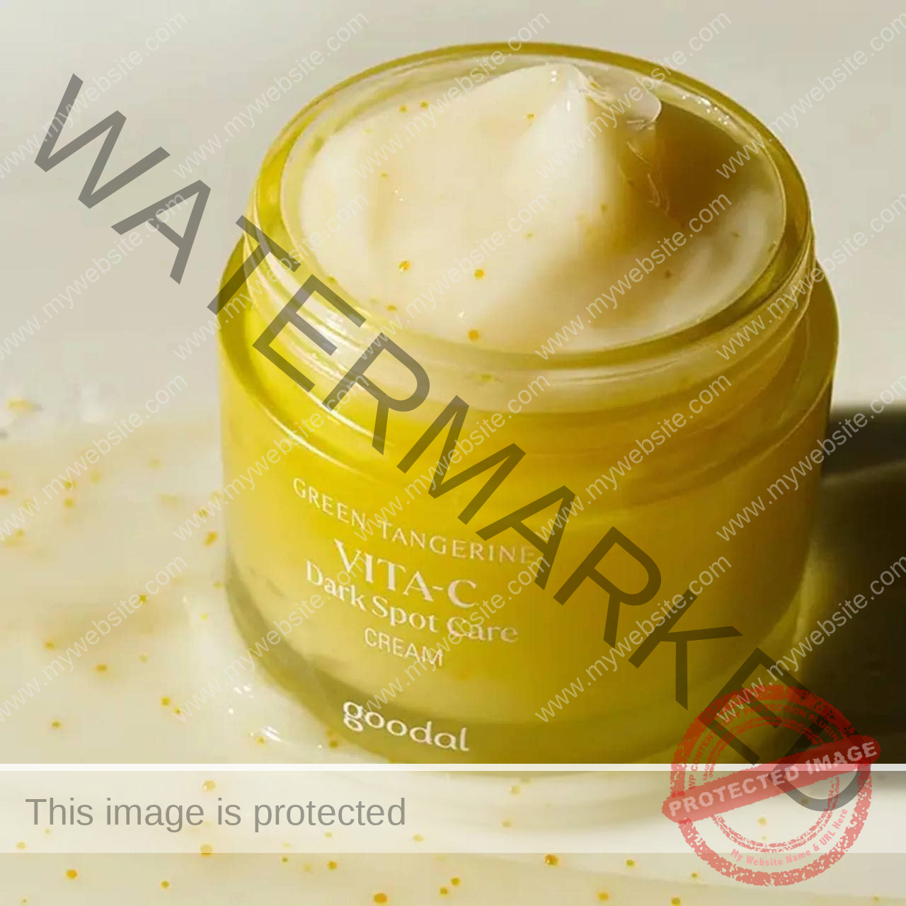 Goodal Green Tangerine Vita C Dark spot Care Cream 50ml ( Made in Korea) - Image 3