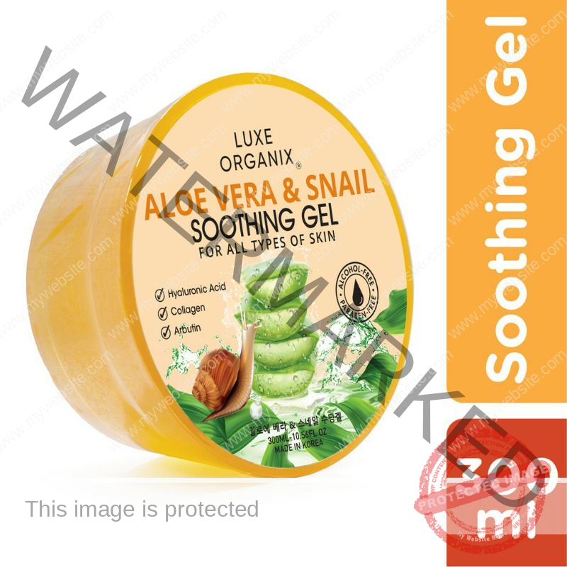 Luxe Organix Soothing Gel Tub/300ML - Image 5