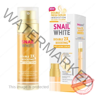 Snail White Double 2x Boosting (Gold) Anti Aging Serum 80ml