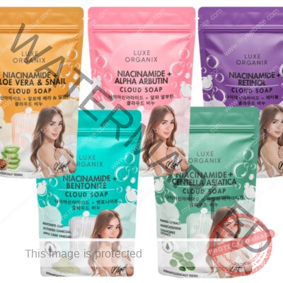 Luxe Organix Brightening / Exfoliating / Moisturizing / Calming / Firming Cloud Soap 180g