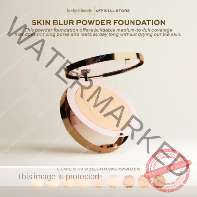 Lucky Beauty Skin Blur Powder Foundation