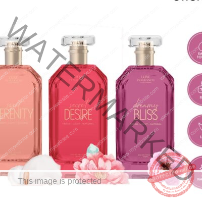 Luxe Fragrances by Luxe Organix Secret Desire/ Sweet Serenity/ Dreamy Bliss EDT 100ml