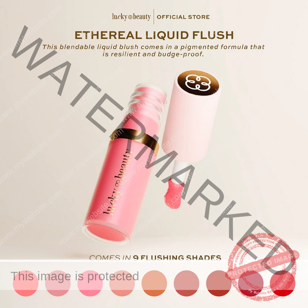 Lucky Beauty Ethereal Liquid Pigment in Flush