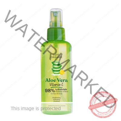 Luxe Organix 98% Aloe Vera Vitamin C hydrabright Vitamin Water 150ml