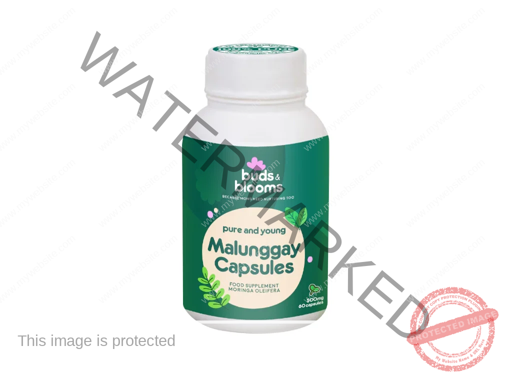 TinyBuds & Blooms Pure & Young Malunggay 60s (NEW PACKAGING)