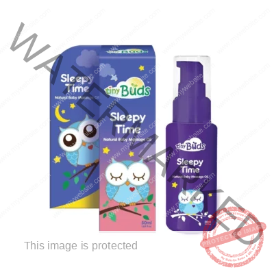 TinyBuds Sleepy Time Natural Lavender Baby Oil (50ml)
