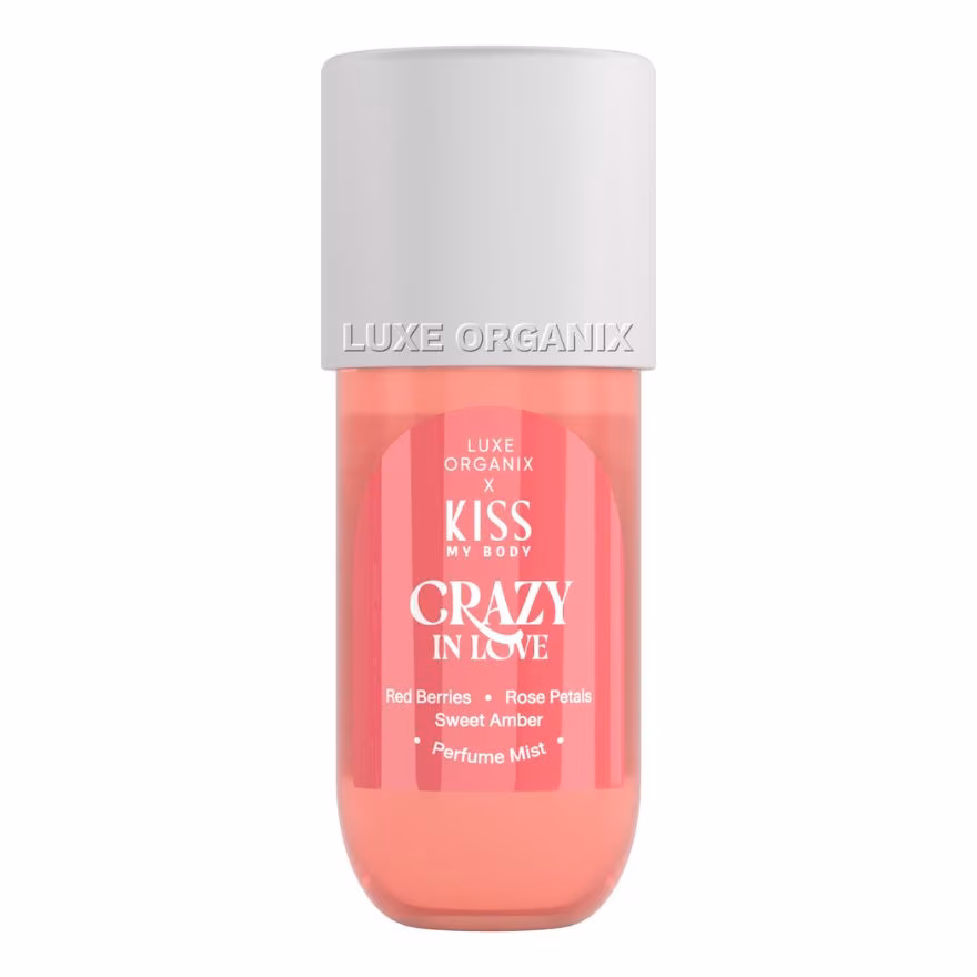 LUXE ORGANIX Kiss My Body Crazy In Love Perfume Mist 88ml