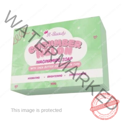 K-Beauty by Meldhen Cucumber Melon Niacinamide Soap with Shea Butter