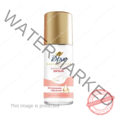DOVE Radiant + Care Deodorant Serum Roll On 3% Niacinamide 10x Vitamin C&E 45ml