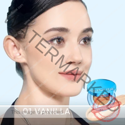 SKINTIFIC Cover All Perfect Matte Cushion High Coverage Poreless Flawless Powder Foundation-(01 VANILLA)