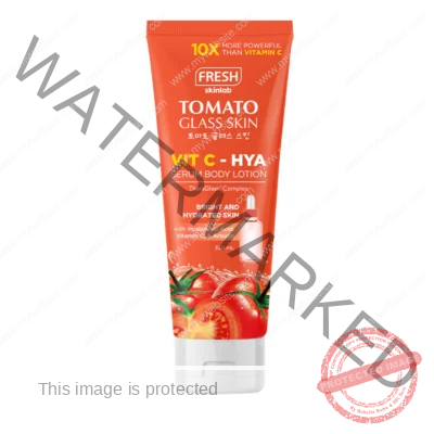 FRESH Tomato Glass Skin Vit C - Hya Serum Body Lotion 330mL