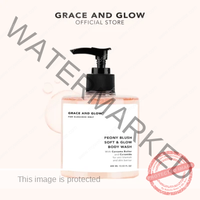 Grace And Glow Peony Blush Soft and Glow Solution Body Wash - Body Care Brightening Skin Ceramide