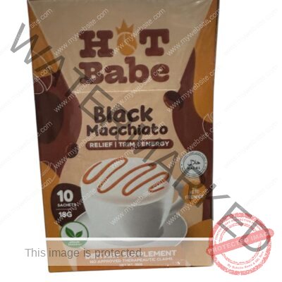 KIRAY BRAND Hot Babe Black Macchaito 10x Sachets