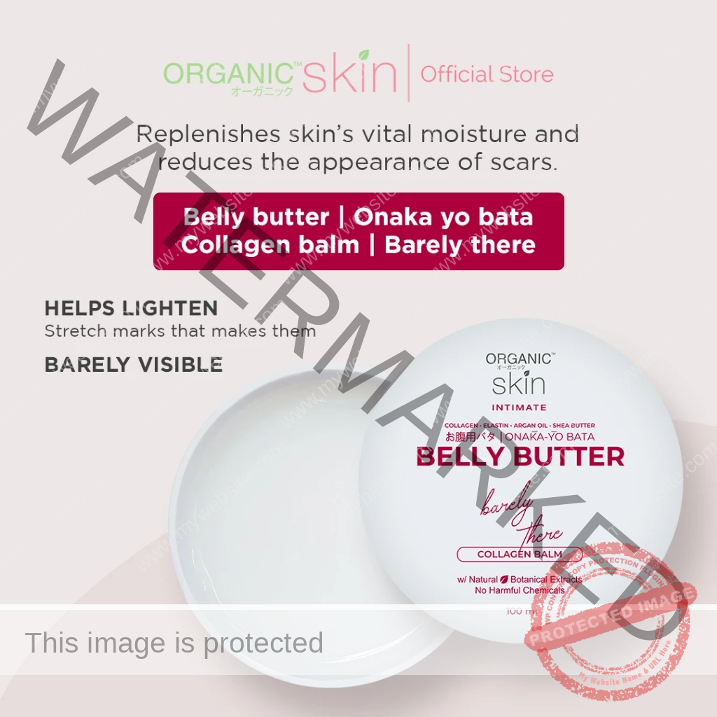 Organic Skin Japan Intimate Belly Butter for Stretch Marks Balm 100g