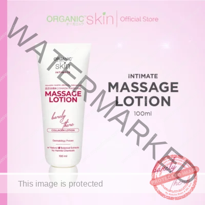 Organic Skin Japan Intimate Massage Lotion for Stretch Marks 100ml with Collagen Skin firming lotion