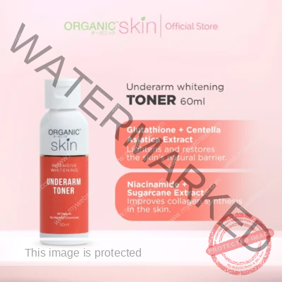 Organic Skin Japan Intensive Whitening Underarm Toner (60ml) with Sunflower Oil