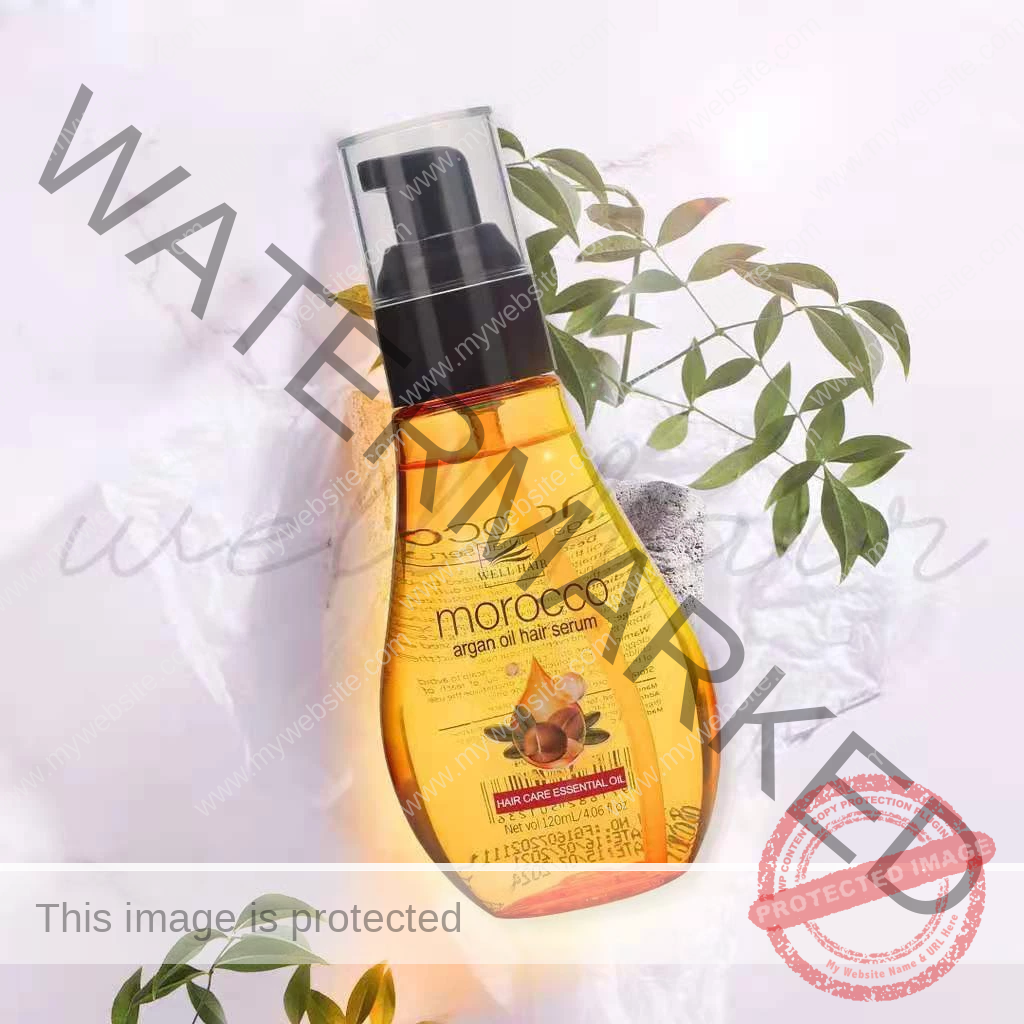 BREMOD Hair Serum Morocco Argan Oil Essence Repair Damage Dry Hair and split hair ends 120ml - Image 4