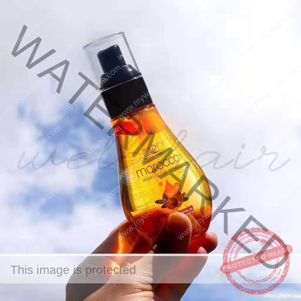 BREMOD Hair Serum Morocco Argan Oil Essence Repair Damage Dry Hair and split hair ends 120ml - Image 3