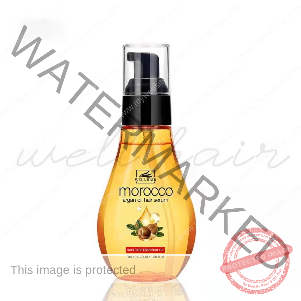 BREMOD Hair Serum Morocco Argan Oil Essence Repair Damage Dry Hair and split hair ends 120ml