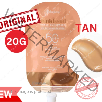 BAREFACE Sunkissed Tinted Sunscreen SPF 50 Pouch 20g