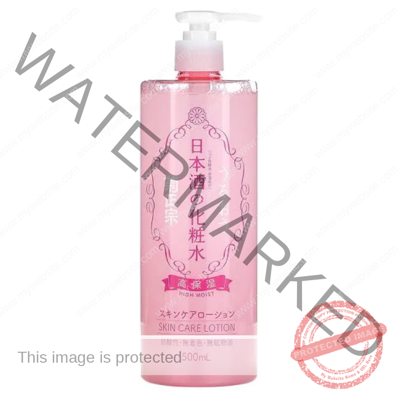 KIKUMASAMUNE High Moist Lotion Sake Skin Care Lotion 500ml & Skin Care Cleansing Gel (Made in Japan)