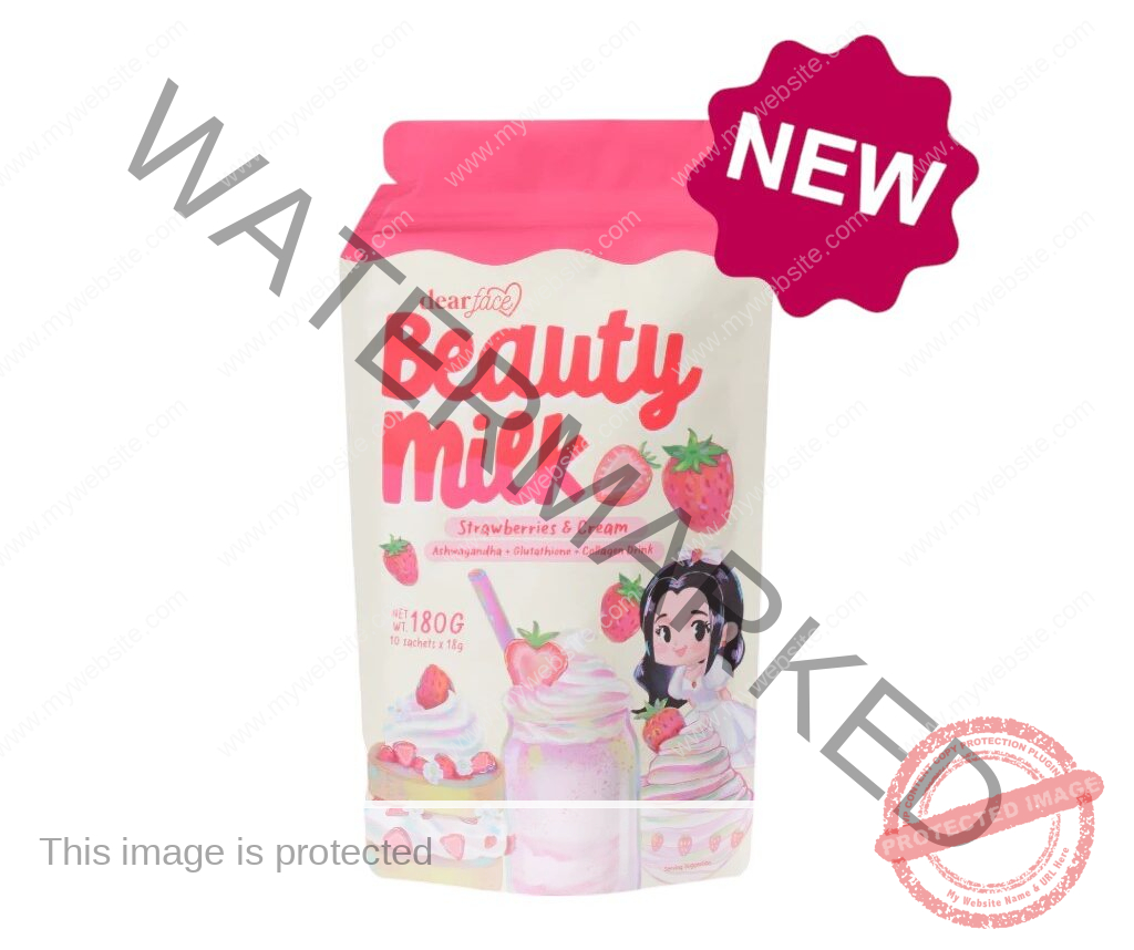 Dear Face Strawberry and Cream 10x sachets