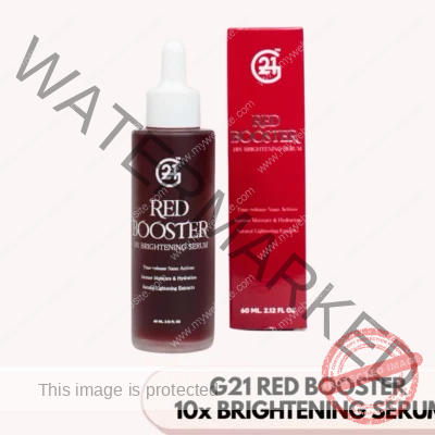 G21 Red Booster Serum 10x Brightening Nano Whitening Serum Mix in Lotion Bleaching Cream Skin Care