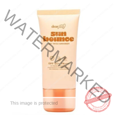 DEAR FACE Sunbounce Sunscreen Tinted SPF50+ PA+++