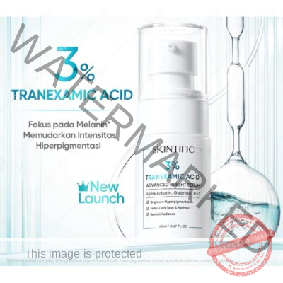 SKINTIFIC 3% Tranexamic Acid Advanced Bright Serum 20ml
