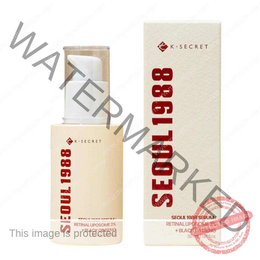 K SECRET Seoul 1988 Serum : Retinal Liposome 2% + Black Ginseng 30ml