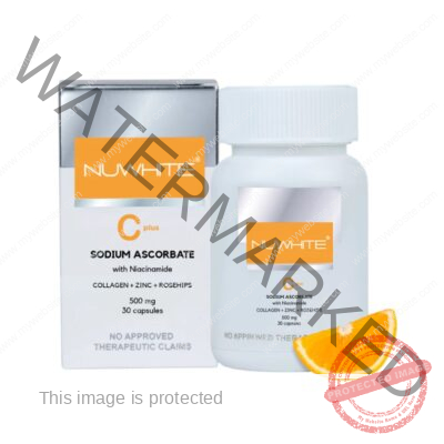 Nuwhite WHITENING VITAMIN C  Collagen 30 Capsules