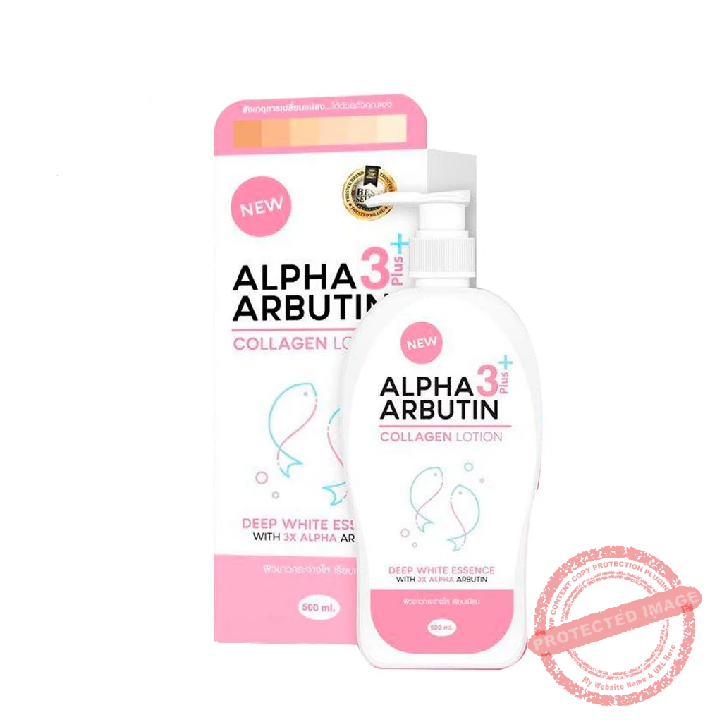 PRECIOUS SKIN Alpha Arbutin 3 Plus Collagen Body Lotion 500ml - Image 2