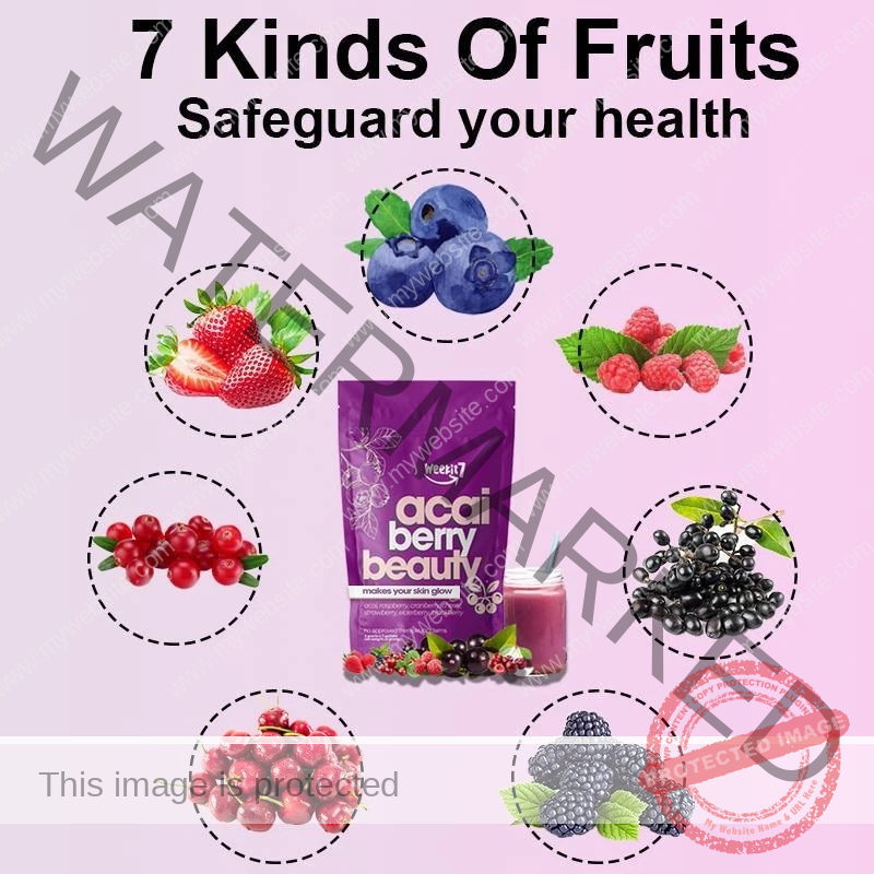 Acai berry powder beauy 7 in 1 Organic Drink 7sachets/pack - Image 7