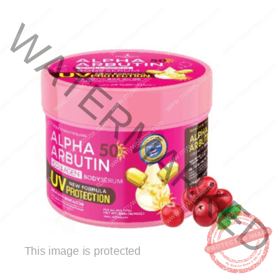 PRECIOUS SKIN Arbutin Collagen Body Serum Skin Whitening UV Protection 500g Thailand